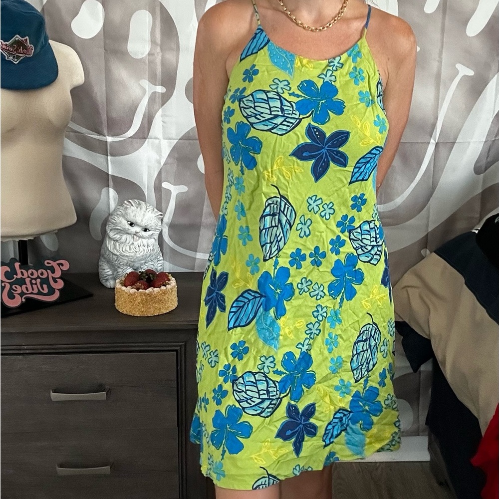Expressions Vibrant Floral Dress